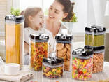 Набор контейнеров для еды FOOD Storage Container Set на защелках с уплотнителем из 7. .. - фото 1