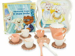 Игровой набор посуды "Сказки в мире моды" Tigres с книжечкой (39409)