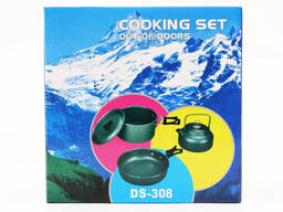 Набор посуды туристический Cooking SET (DS-6018)
