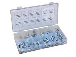 Набор шплинтов (двуножковых) Cotter Pin — 555 шт. / 6 размеров