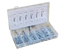 Набор шплинтов Hairpin Cotter Pin (R-type) - 110 шт. / 6 размеров