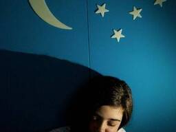 Набір сяючих наклейок 4M Місяць і зірки, 13 шт. (00-05215)