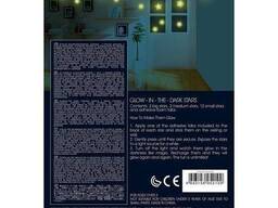 Набір сяючих наклейок 4M Зірки, 16 штук (00-05210)