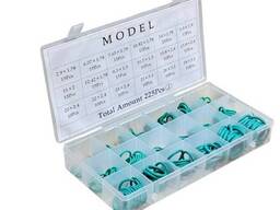 Набор зеленых уплотнительных колец (Green O-Ring) – 225 шт. /18 размеров