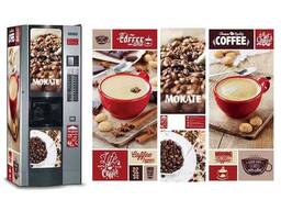 Наклейка на кофейный автомат Bianchi 952