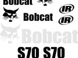 Наклейка, стикер, декали, логотип bobcat бобкет, бобкэт, боб - фото 3