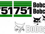 Наклейка, стикер, декали, логотип bobcat бобкет, бобкэт, боб