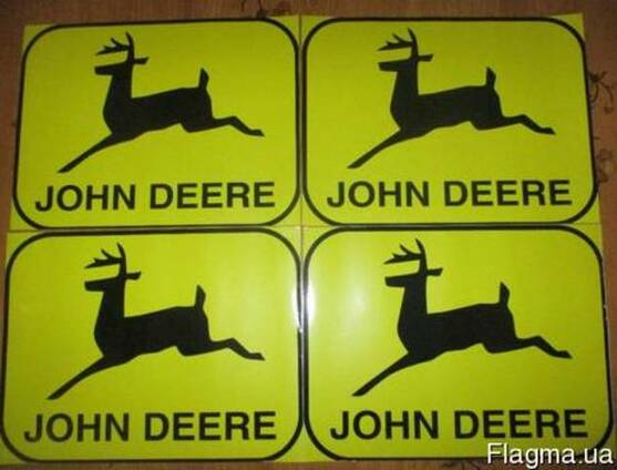 Наклейки на комбайн Джон Дир John Deere