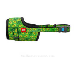 Намордник для собак пластиковый фастекс Waudog Nylon Авокадо О 14-20 см Разноцветный