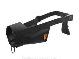 Намордник DOG Extreme нейлон черный регулируемый с полукольцом (43351)