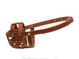 Намордник мягкий спаниель Collar №0 25 см Коричневый