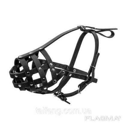 Намордник твердый для доберман овчарка сеттер большой Collar 32 см Черный