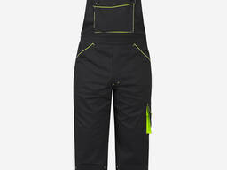 Напівкомбінезон робочий Будівельник Чорний