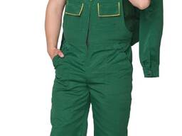 Напівкомбінезон утепленний зелений