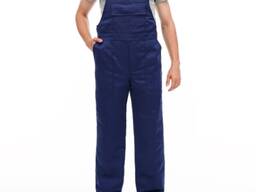 Напівкомбінезон утеплений синього кольору, арт. 28909