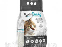 Наполнитель для кошачьего туалета Benty Sandy 5 л 0,60-2,38 mm (8681900005108)