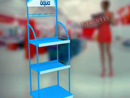 Напольные стойки рекламные  для воды Bonaqua