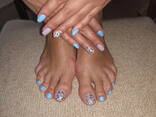 Наращивание ногтей, коррекция Кпи, Шулявка недорого - фото 2
