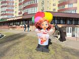 Наружная реклама надувная мобильная Привлечение покупателей 3.4 м - фото 1