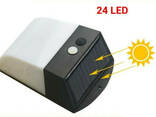 Наружное освещение на солнечной батарее Ledertek 24 Led Светильник Фонарь для сада и двора - фото 2