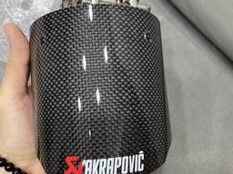 Насадка на выхлоп akrapovic, насадки акрапович любых размеров