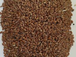 Насіння льону олійного коричневого сорту- Лірина (Німеччина).