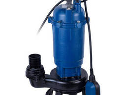 Насос канализационный 1.1кВт Hmax 12м Qmax 300л/мин с ножом Wetron WQDw10-8-1.1CF (773372)