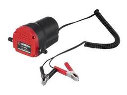 Насос вакуумный 12В для откачки масла и дизельного топлива, AC-0006 Intertool