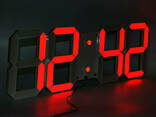 Настенные LED часы CHI-HAI красные, L1-B - фото 3