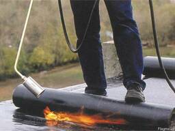 Настил и наплавление рубероида Одесса