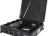 Настольная газовая плита PRIME Technics PGK 407 CB, Гарантия, 4 конфорки - фото 3
