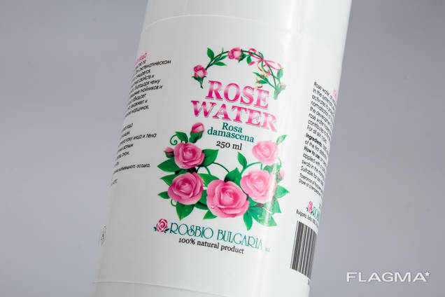 Натуральная розовая вода гидролат (Rosa damascena) 250 мл из Болгарии