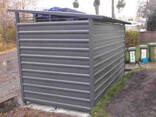 Навіс для сміттєвих баків з розсувними дверима ТПВ - фото 3