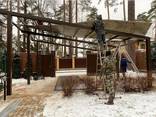 Навіси для автомобіля та альтанки Hi-tech для кодтеджа - фото 3