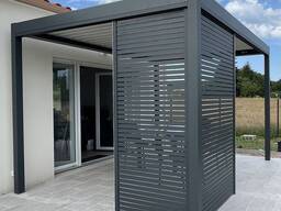 Навесы и козырьки от Grand Parkan. Ворота, заборы