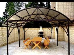 Навесы различных видов