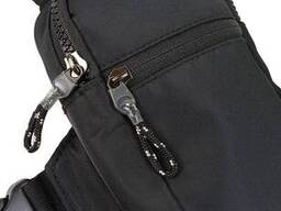 Небольшая нагрудная сумка, слинг для смартфона, телефона LS черный