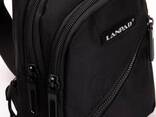 Небольшая сумка слинг Lanpad тканевая, черный - фото 1