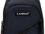 Небольшая сумка слинг Lanpad тканевая, синий - фото 3