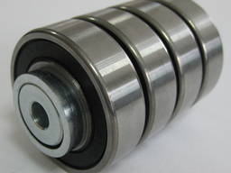 Неприводной стальной конвейерный ролик ø50 с нагрузкой 200кг / Рольганг / Стеллажи