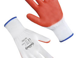 Нейлоновые перчатки вампирки с нитриловым покрытием рабочие