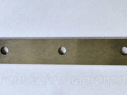 Ніж 125х21.5х3.0 мм. для пакувального обладнання