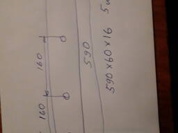 Ніж до гільйотини 590*16*60