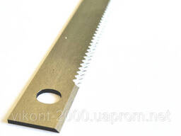 Ніж зубчастий 150х16х1.5 мм. для пакувального обладнання