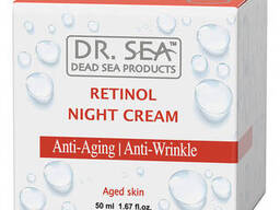 Ночной крем с ретинолом для возрастной кожи Dr. Sea Retinol night cream for aged skin. ..