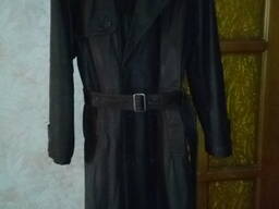 Новое немецкое, мужское, кожаное пальто из Германии всего за 115 у. е.