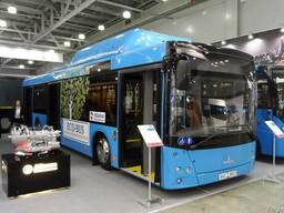 Новый городской автобус МАЗ 203 965 с газовым двигателем