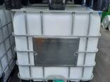 Новий Єврокуб 1000л (IBC контейнер) (піддон металпластик) - фото 2