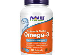 NOW Omega-3 100 капс.