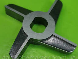 Нож (d сетки 105мм) для электромясорубки МИМ-500, МИМ-600, МИМ-632 нержавейка